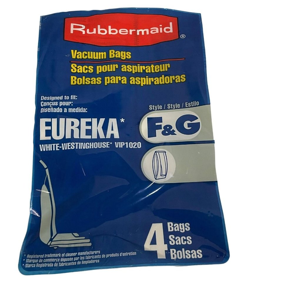 EUREKA Genuine Upright F&G Vacuum Cleaner 4-Pack Dust Bags 52320‎ Disposable LOT